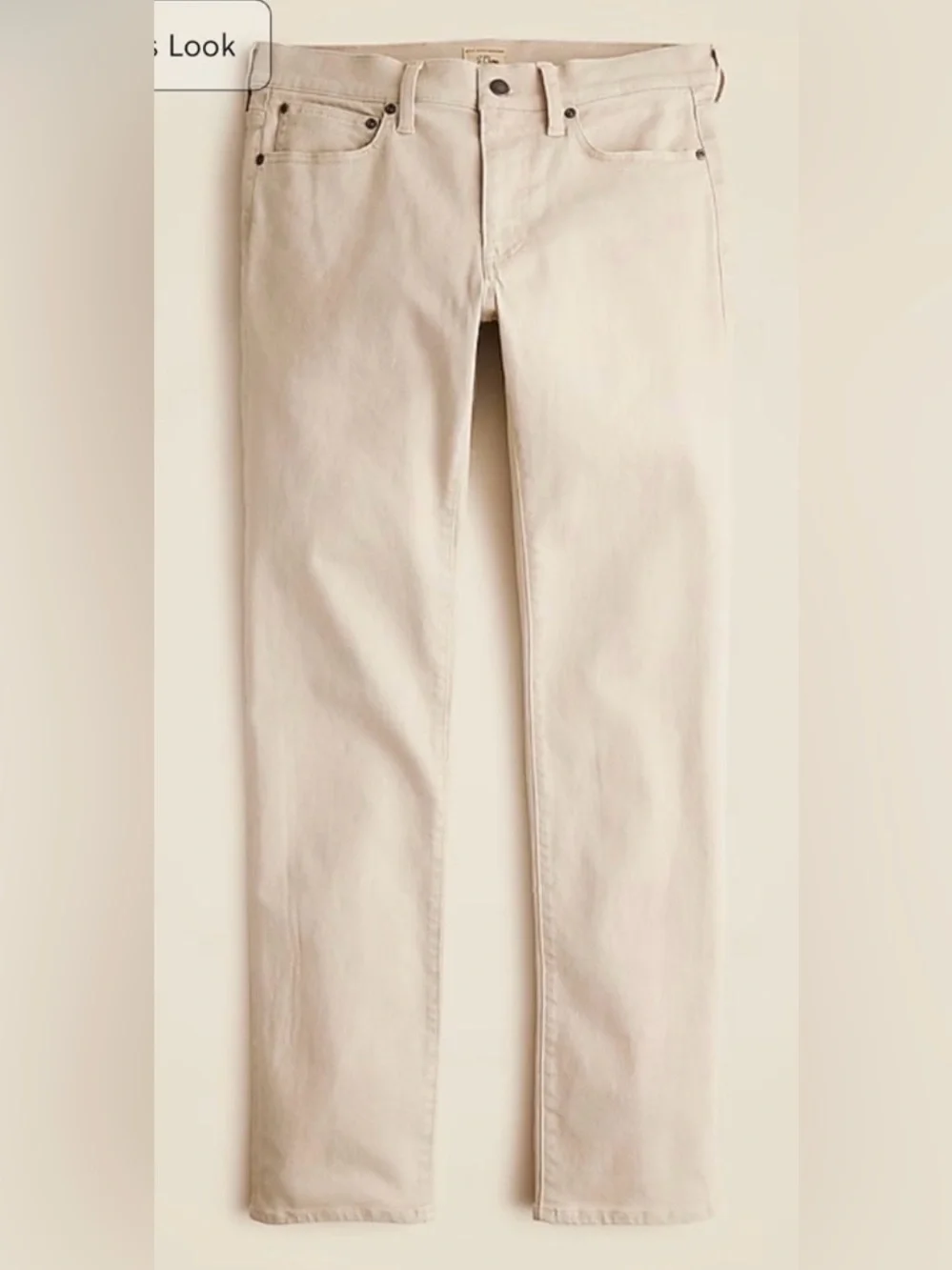 J.Crew 484 Slim-fit Bergen five-pocket pant